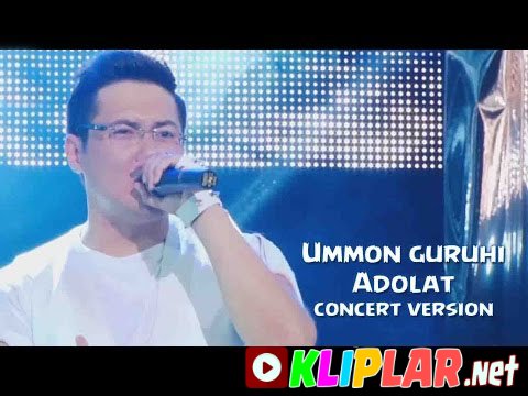 Ummon guruhi - (concert version) (Video klip)