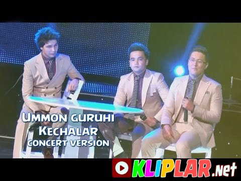 Ummon guruhi - Kechalar - (concert version) (Video klip)