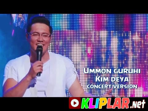 Ummon guruhi - Kim deya - (concert version) (Video klip)