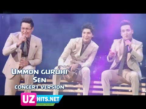 Ummon guruhi - Sen (Concert version) (HD Video)