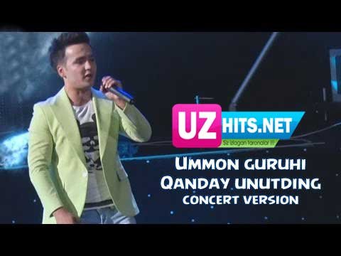 Ummon guruhi - Qanday unutding  (Concert version) (HD Video)