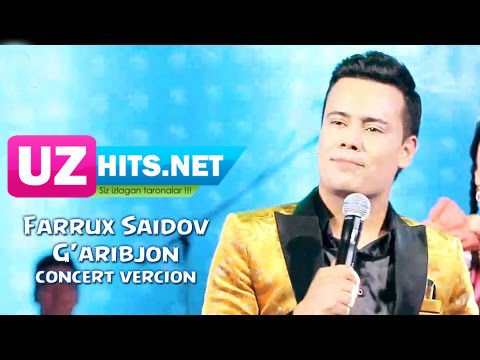 Farrux Saidov - G'aribjon (concert version) (HD Video)