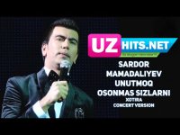 Sardor Mamadaliyev - Unutmoq osonmas sizlarni (concert version)